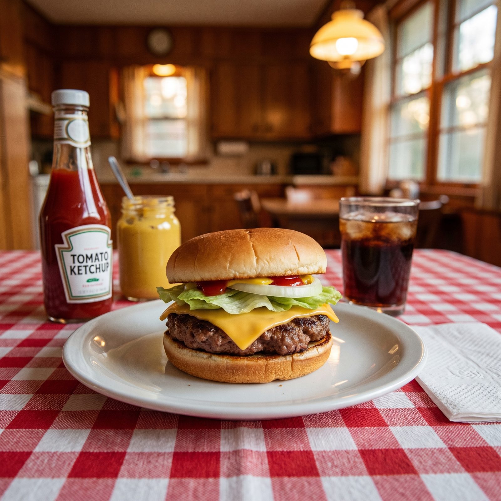 Saturday: Skillet Hamburgers on Toasted Buns