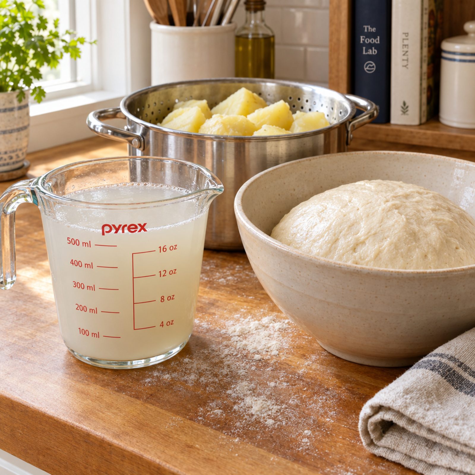 Save the Potato Water for Softer Homemade Bread