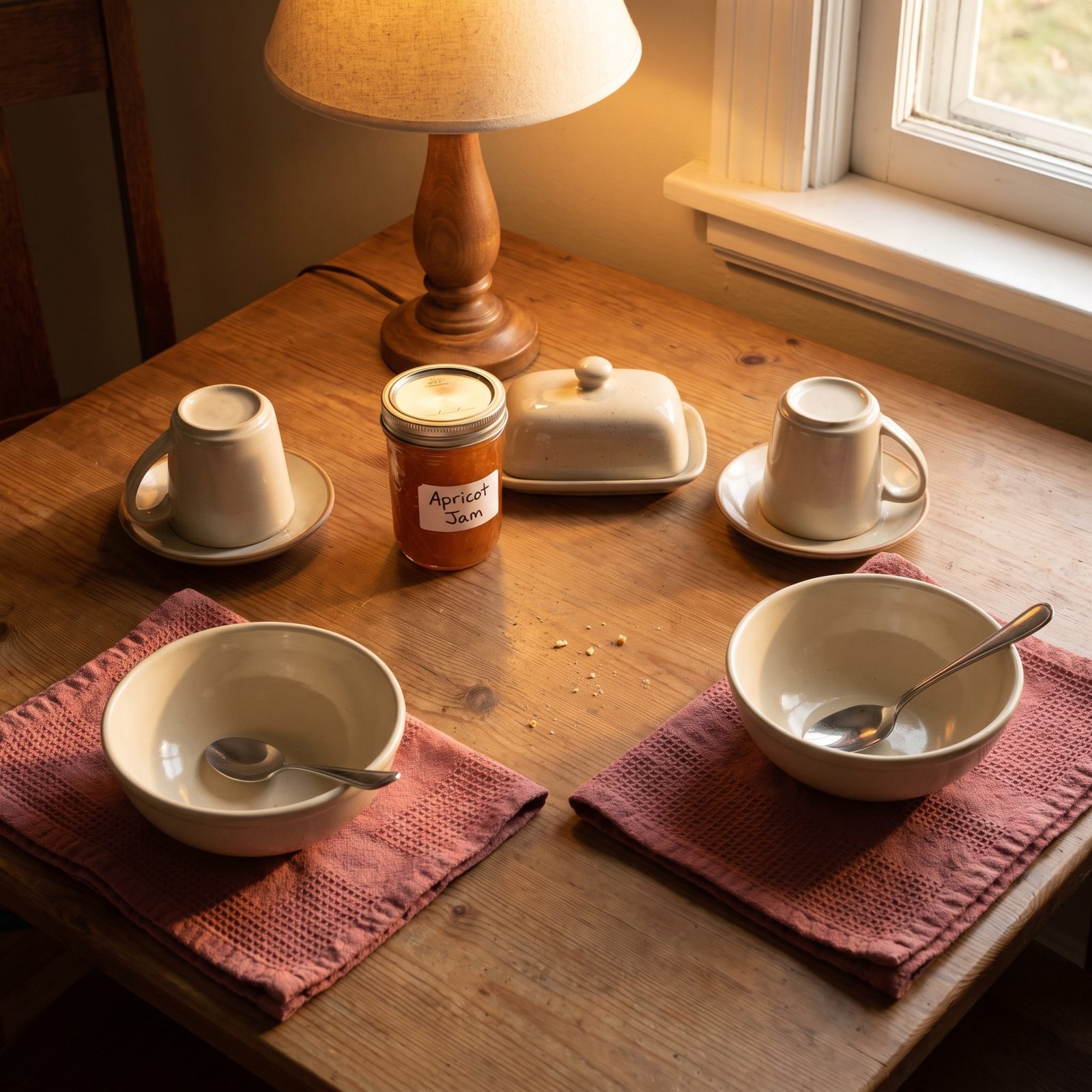 Setting the Breakfast Table the Night Before