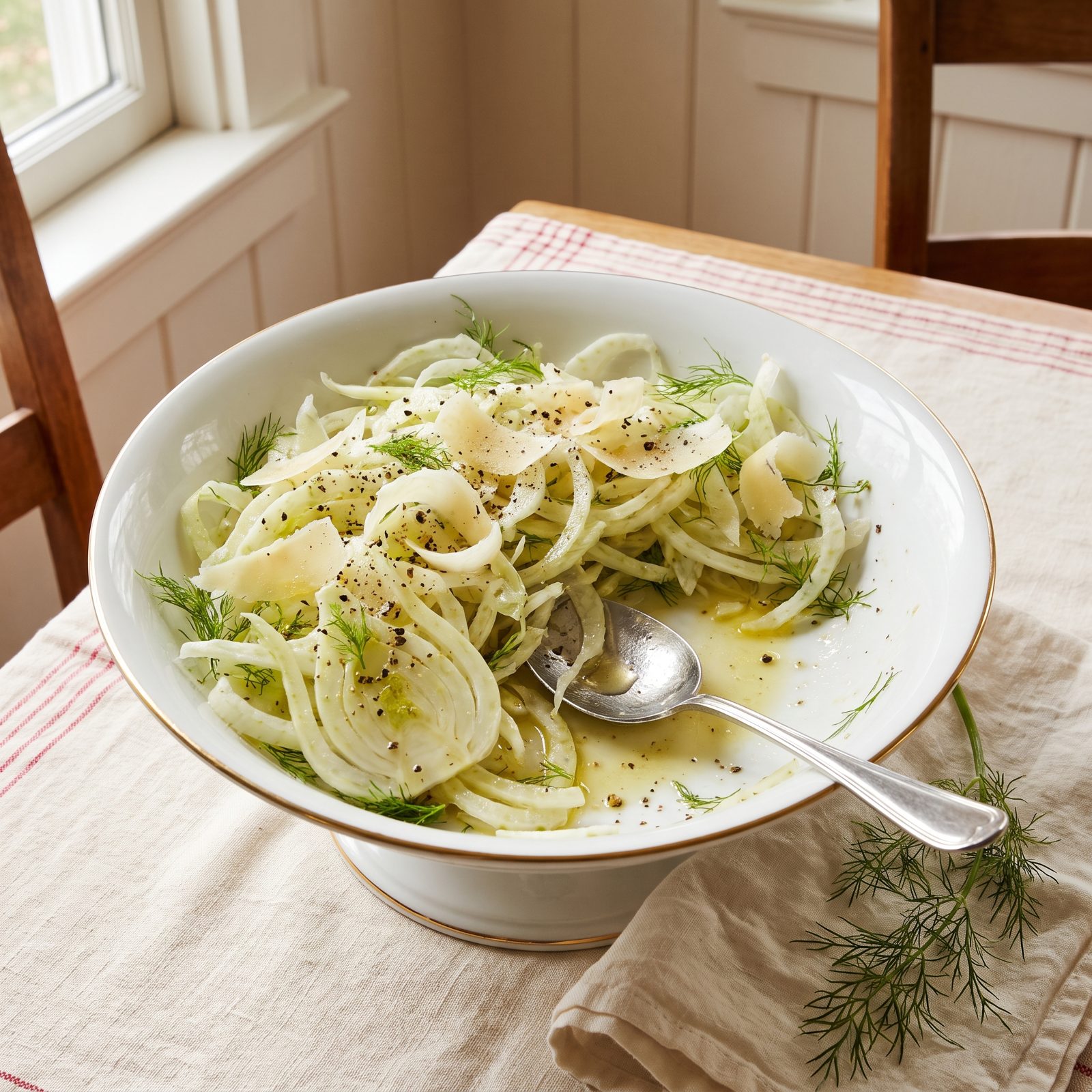 Shaved Fennel Salad With Lemon
