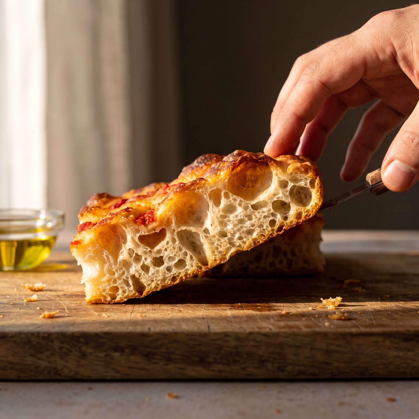 Sicilian Tomato Pizza With a Cloudlike Interior