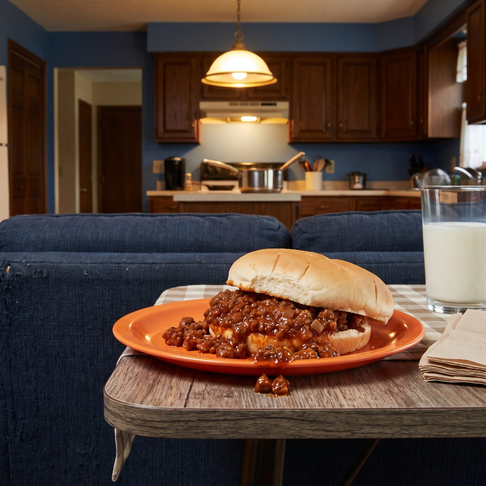 Sloppy Joes on Soft Hamburger Buns
