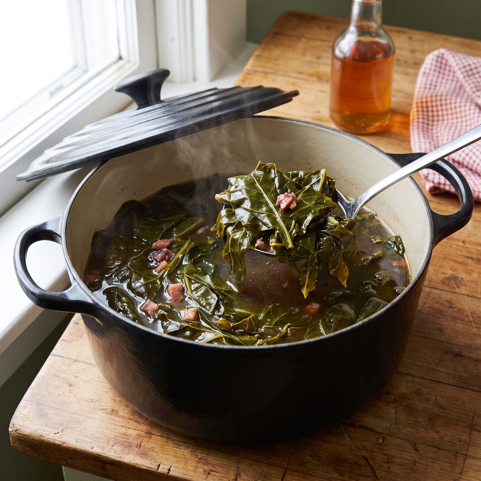 Slow-Cooked Collard Greens
