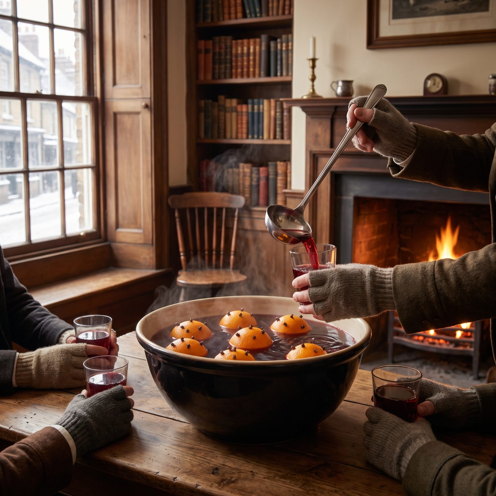 The Smoking Bishop Punch Bowl That Warmed Every Hand in the Room