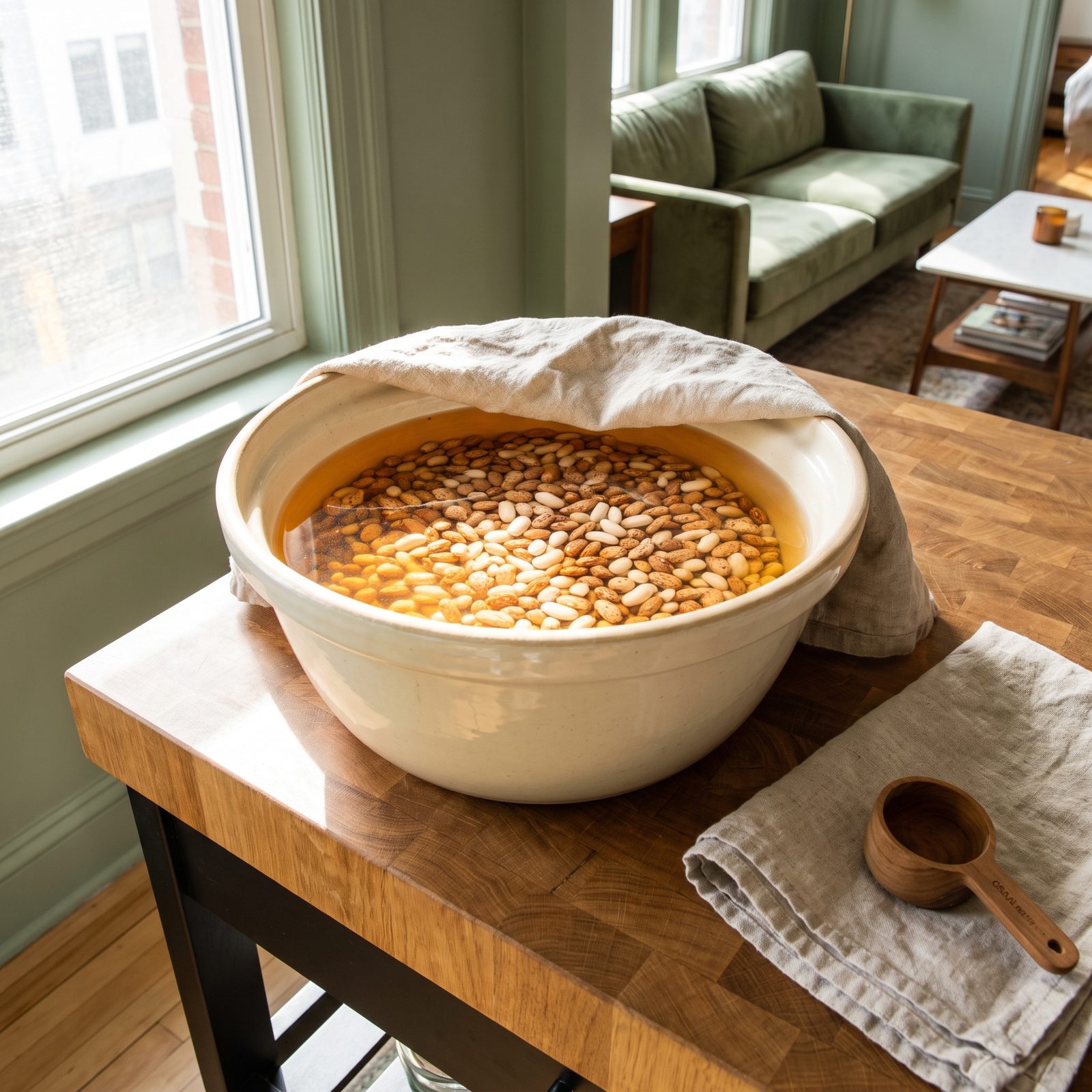 Soaking Beans Overnight