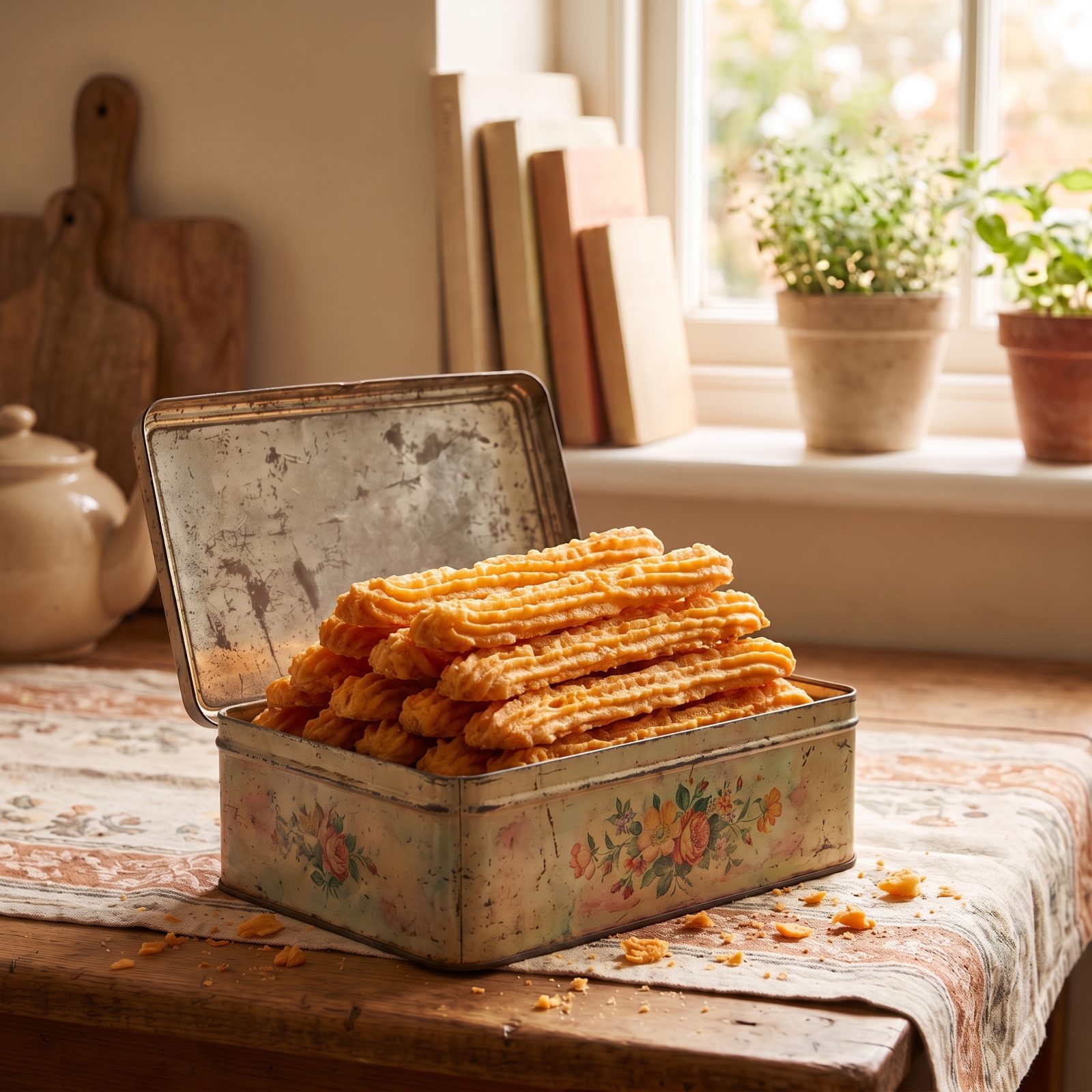Southern Cheddar Cheese Straws