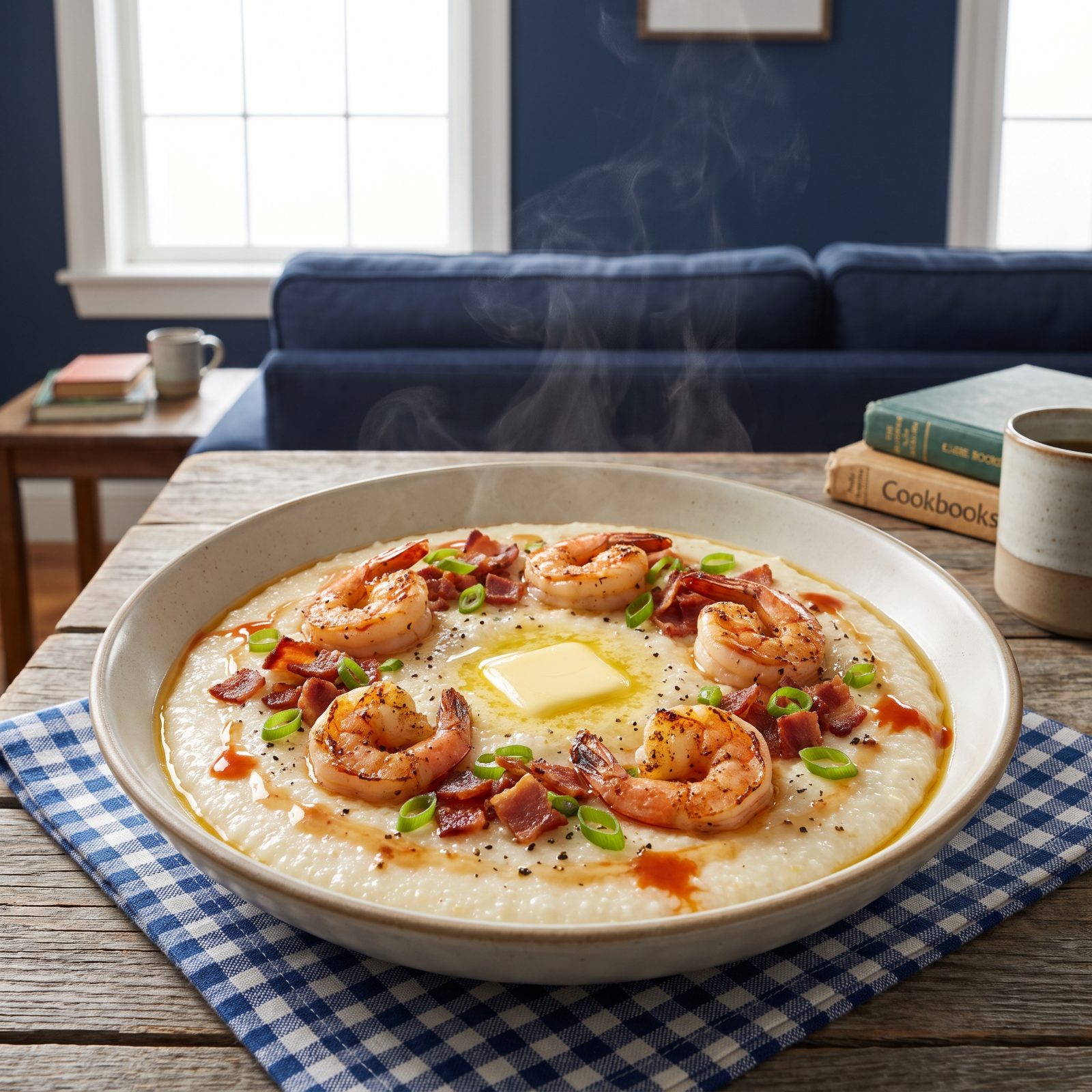 Southern Shrimp and Grits With Bacon
