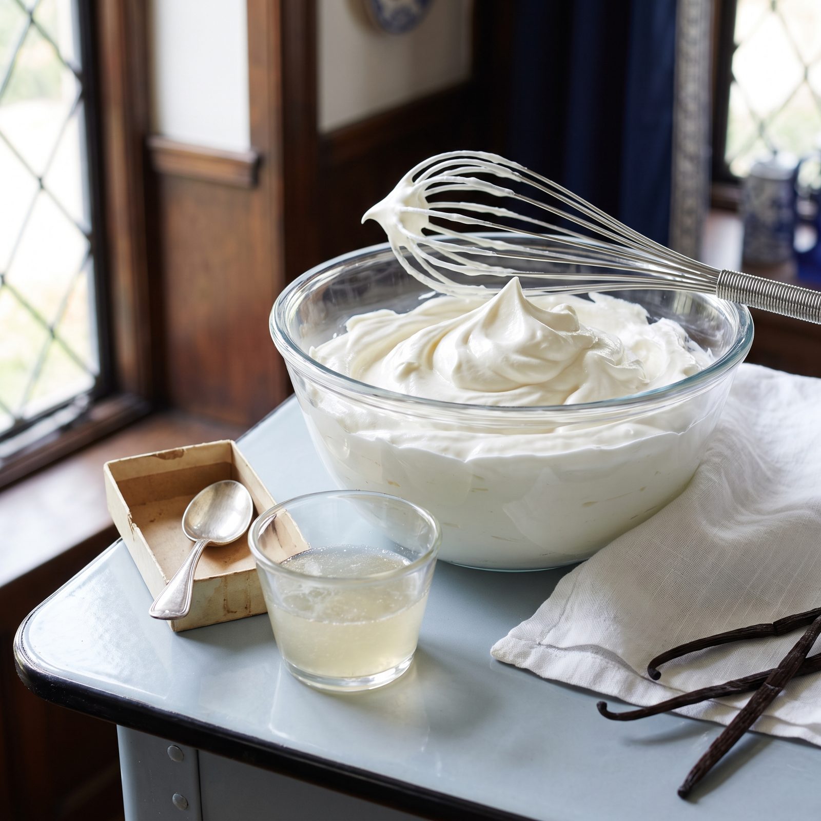 Stabilize Whipped Cream With a Little Dissolved Gelatin