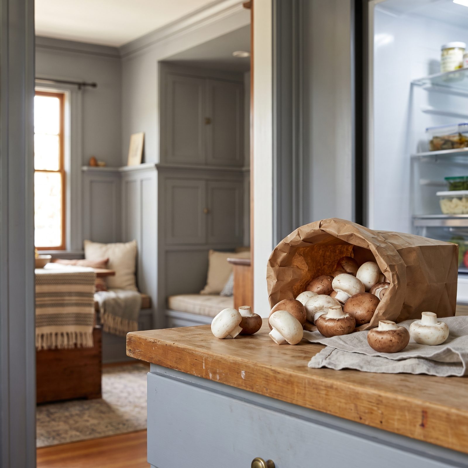 Store Mushrooms in a Paper Bag and Say Goodbye to Slime