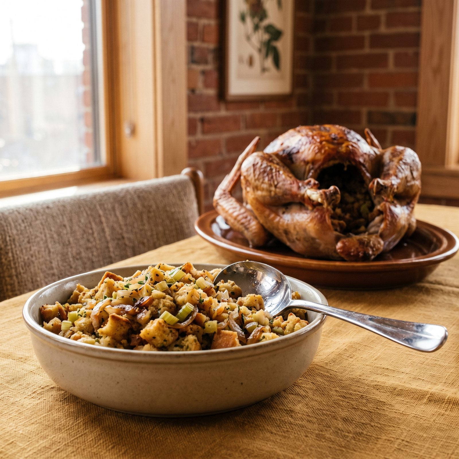Stuffing That Came From Inside the Actual Bird