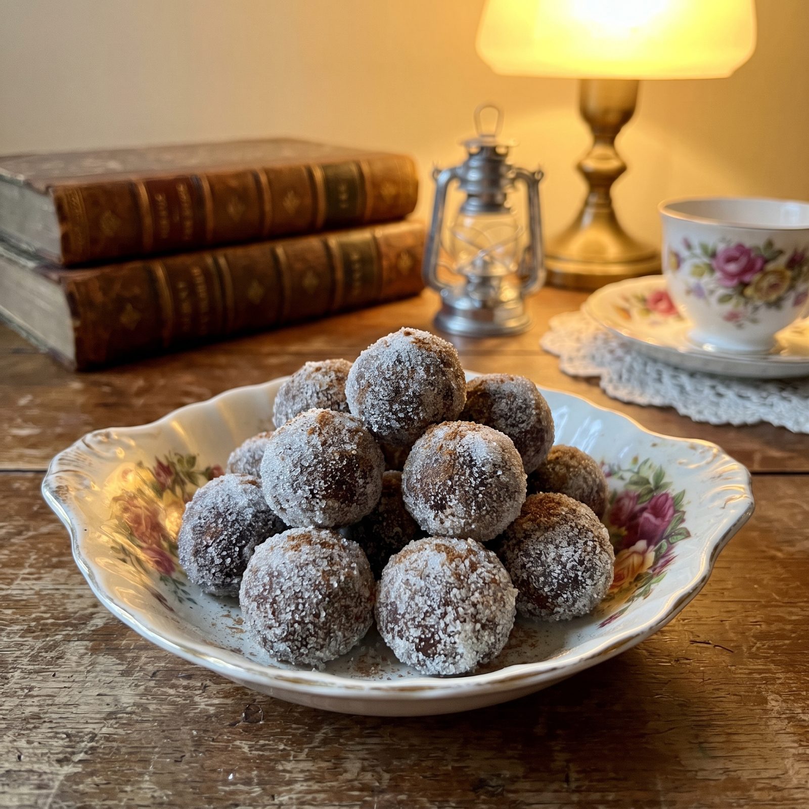 Sugarplums Made From Nuts and Dried Fruit