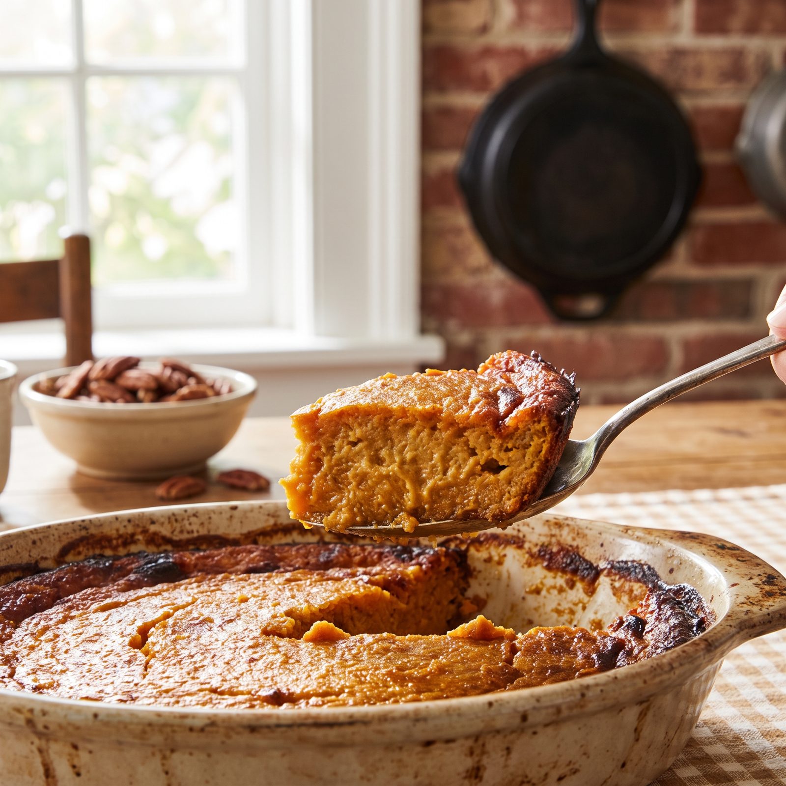 Sweet Potato Pone, the Pudding That Wasn't a Casserole