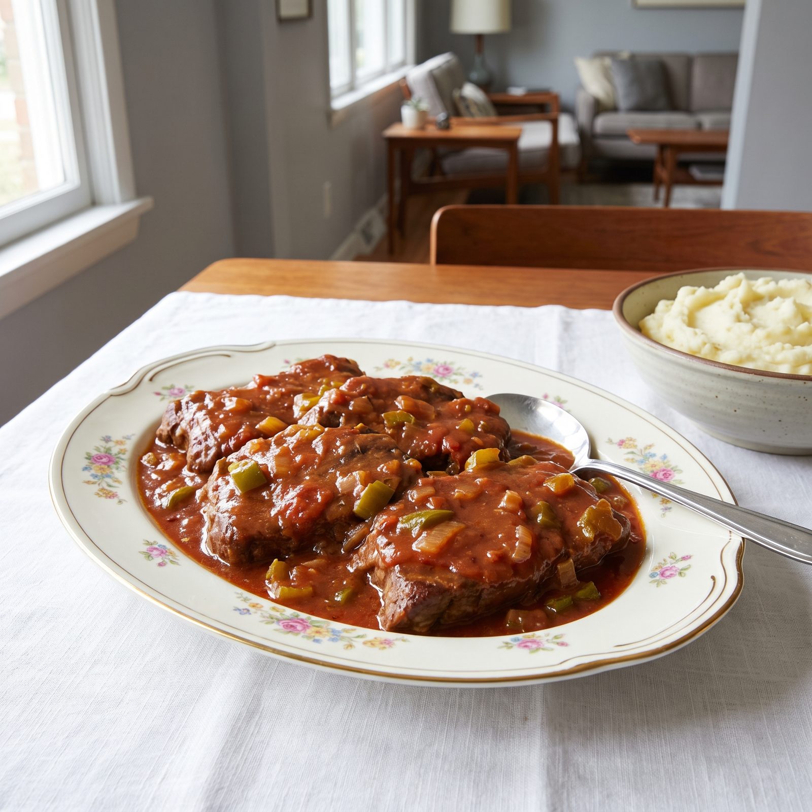 Swiss Steak in Tomato Gravy