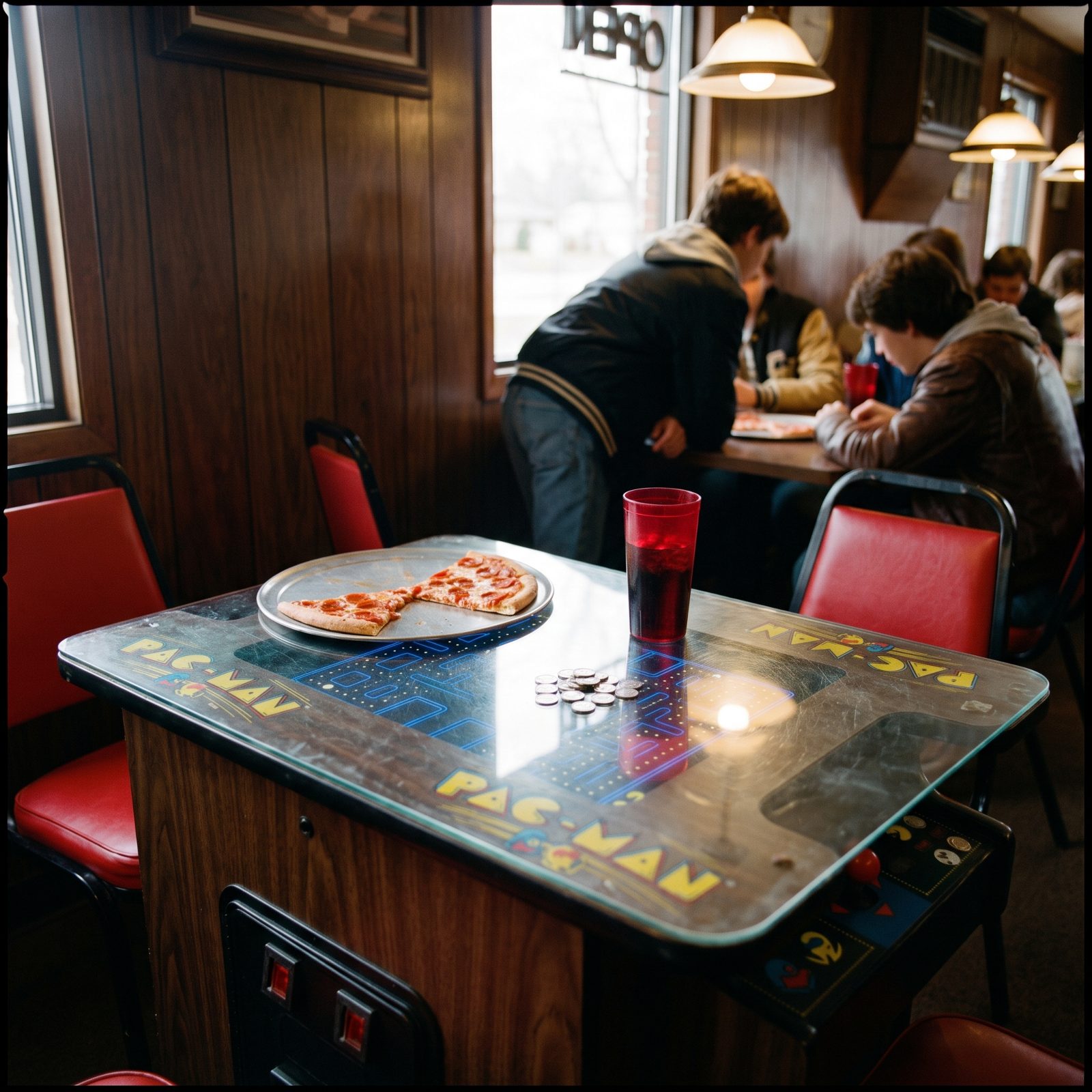 The Tabletop Pac-Man You Ate Dinner On Top Of
