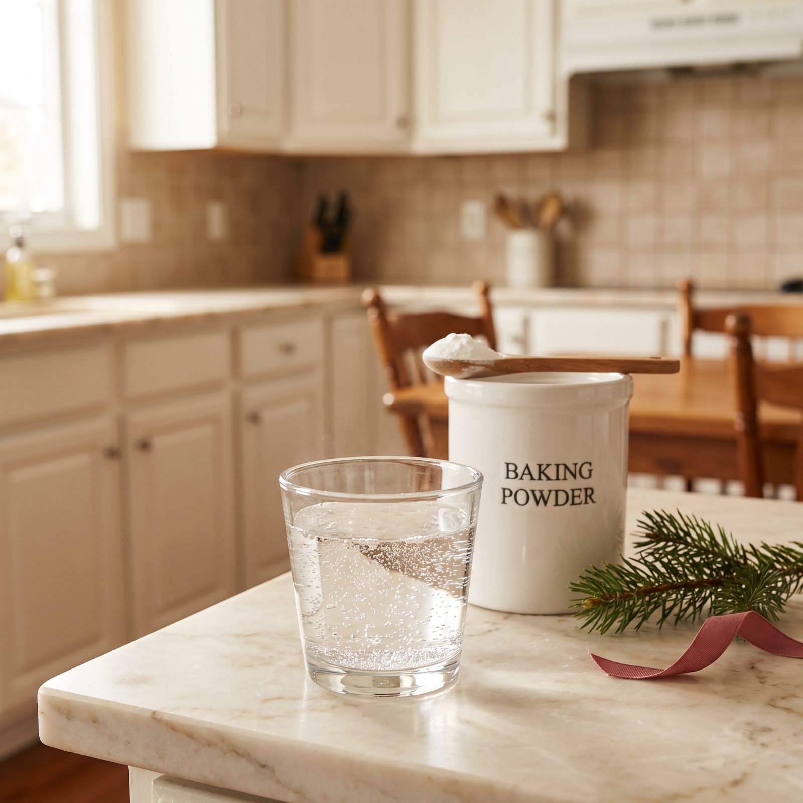 Test Baking Powder for Bubbling