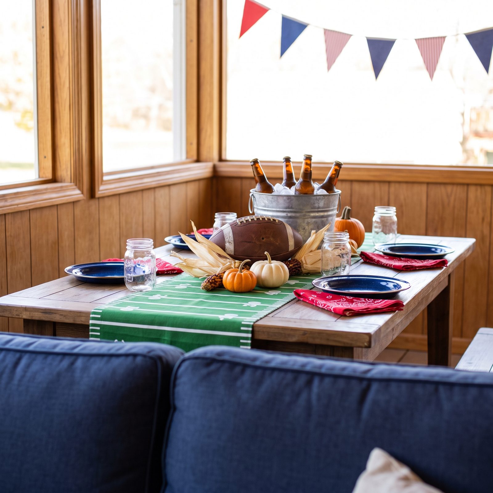 The Thanksgiving Football Tailgate Table