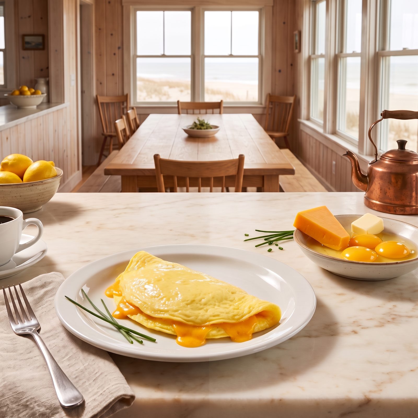 The Three-Egg Cheese Omelet: Fifty Cents of Eggs, Six Dollars of Nerve
