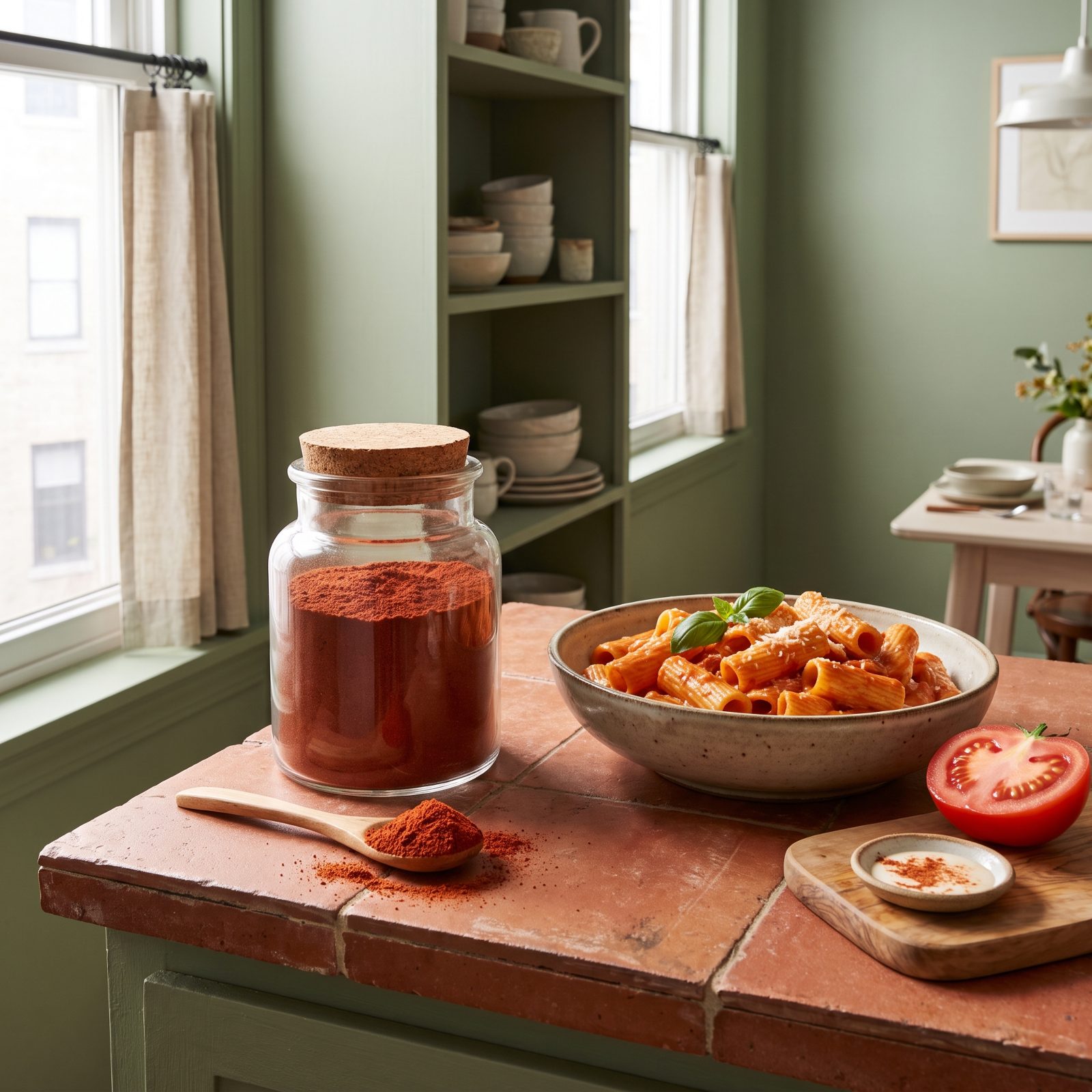 Tomato Powder for Instant Depth Without Opening a Can