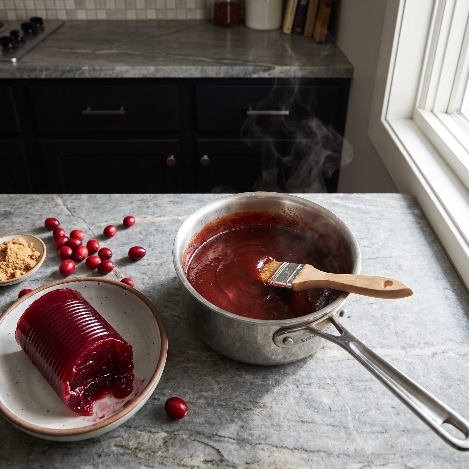 Transform Cranberry Sauce Into Tangy Barbecue Sauce
