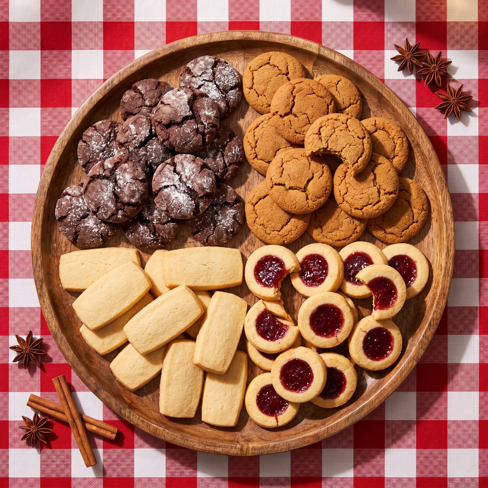 The Tray Balancing Chocolate, Spice, Fruit and Butter