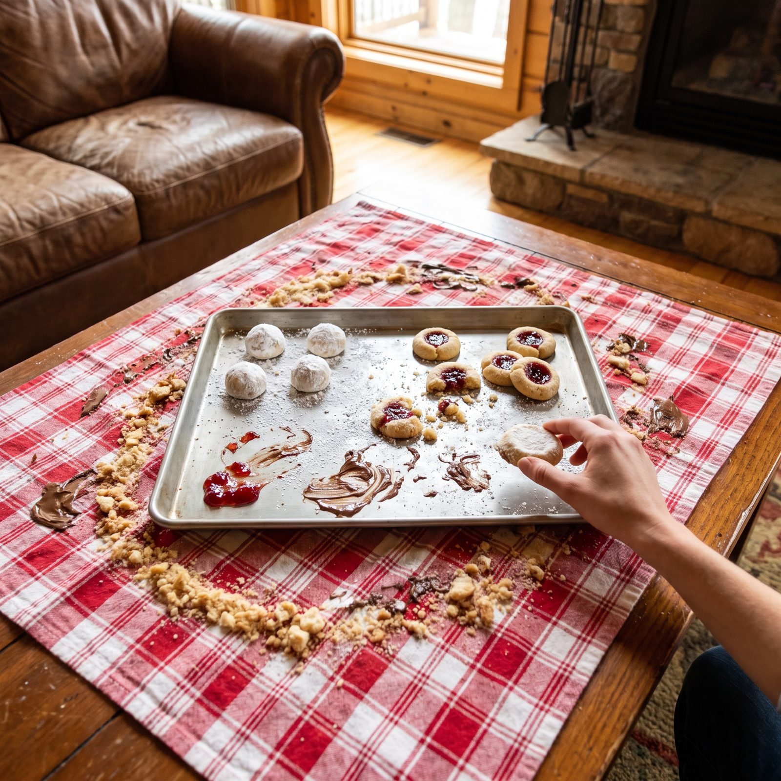 The Tray That Leaves Crumbs and Smears Everywhere