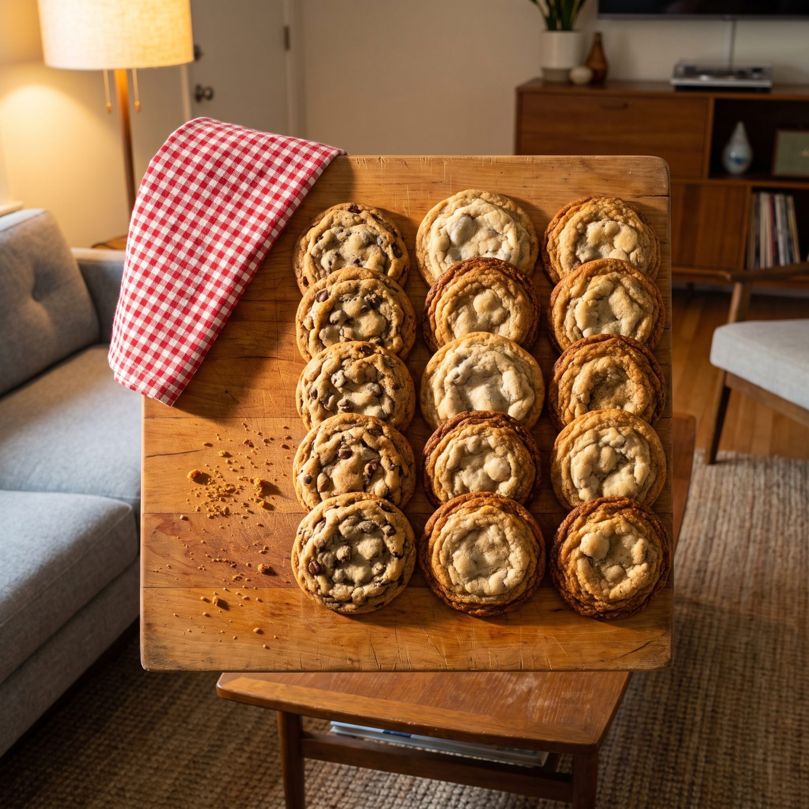 The Tray With Soft Centers and Crisp Edges