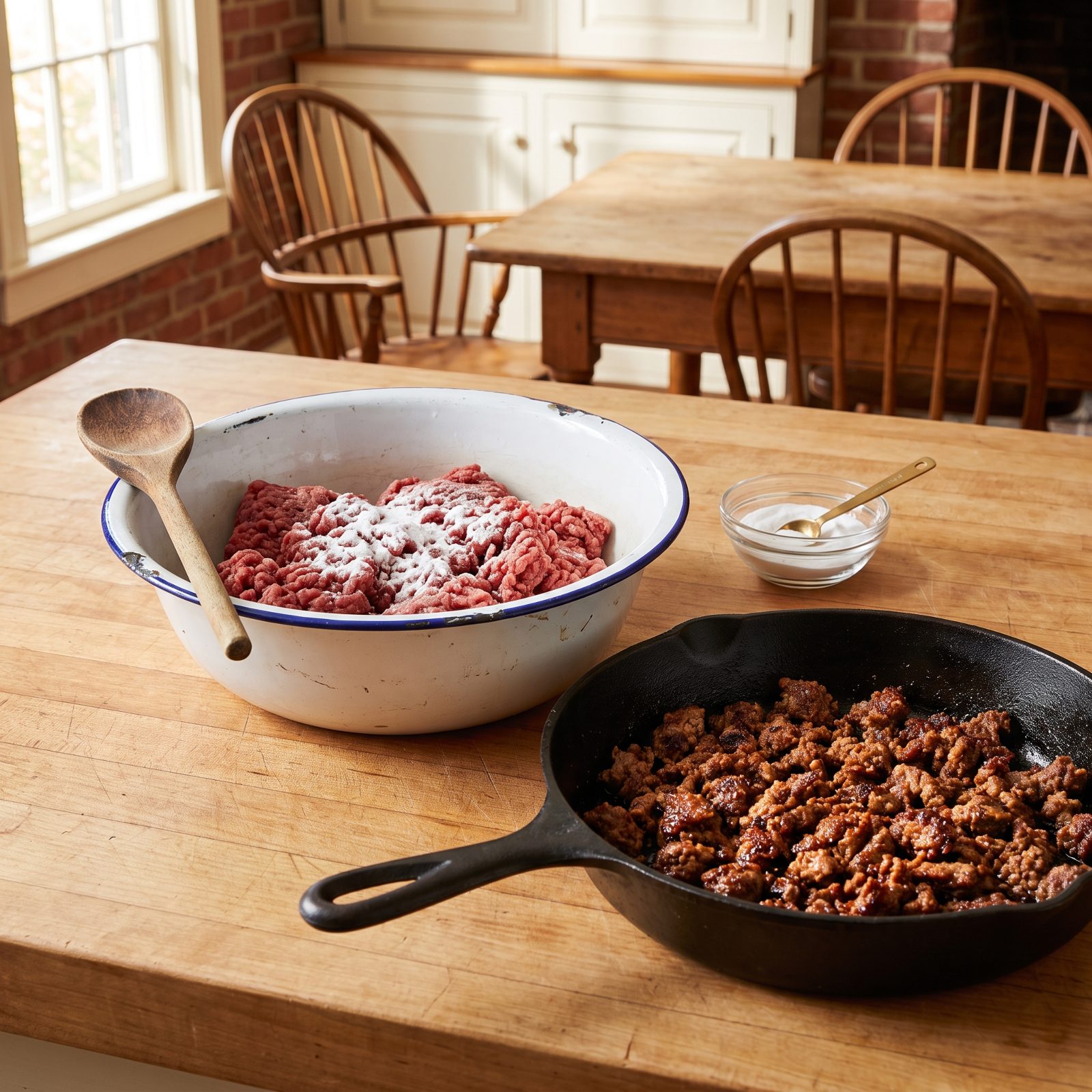 Treat Ground Meat With a Pinch of Baking Soda for Better Browning