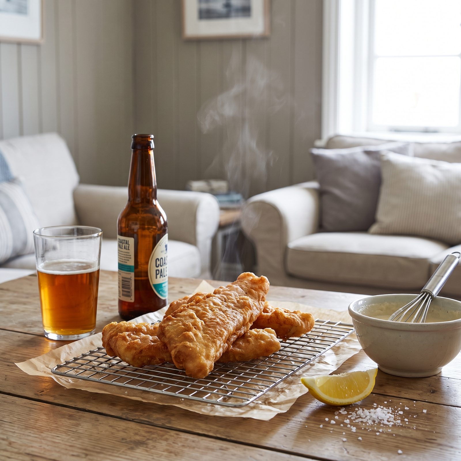 Turn Flat Beer Into a Crisp Fish Batter