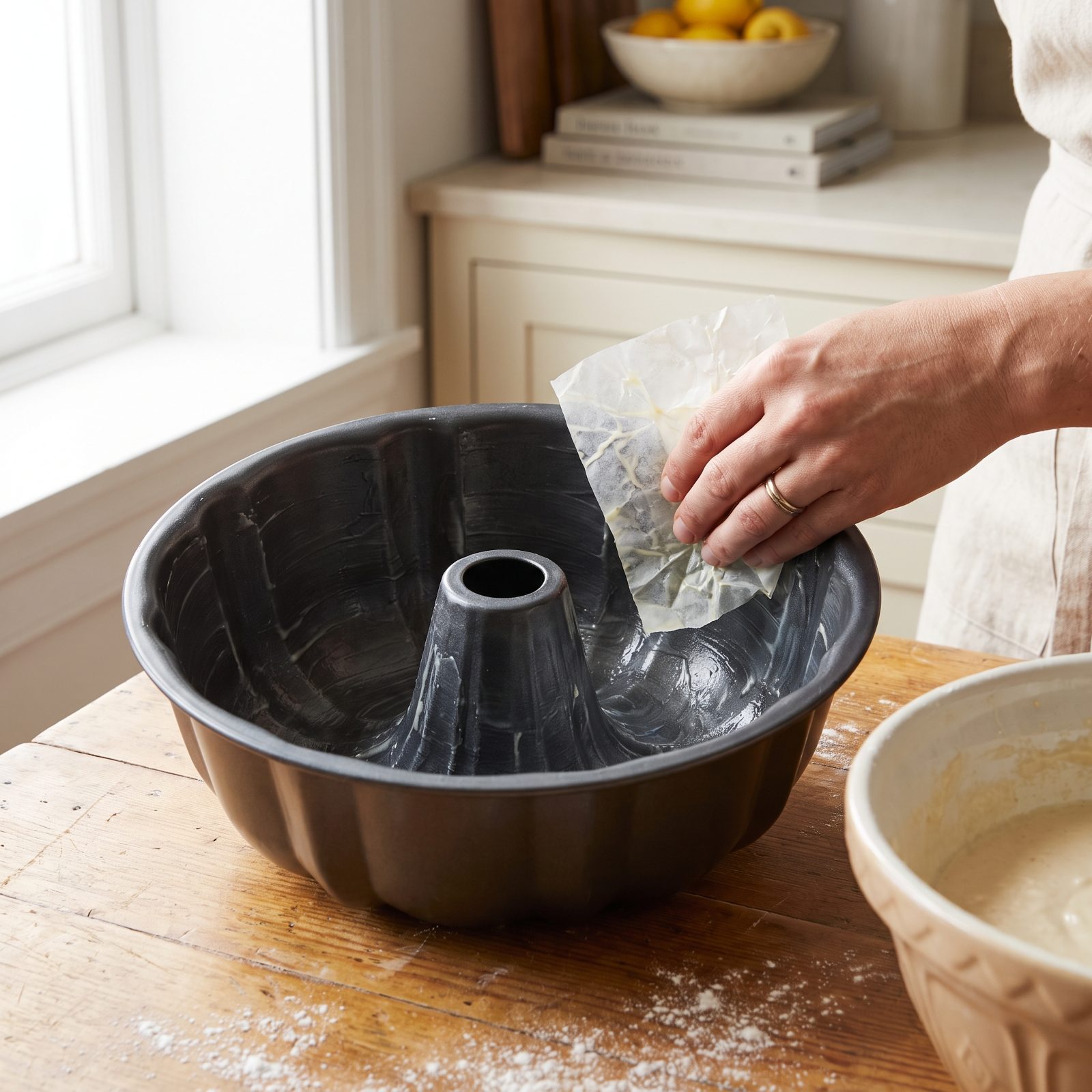 Use an Empty Butter Wrapper to Grease a Baking Pan