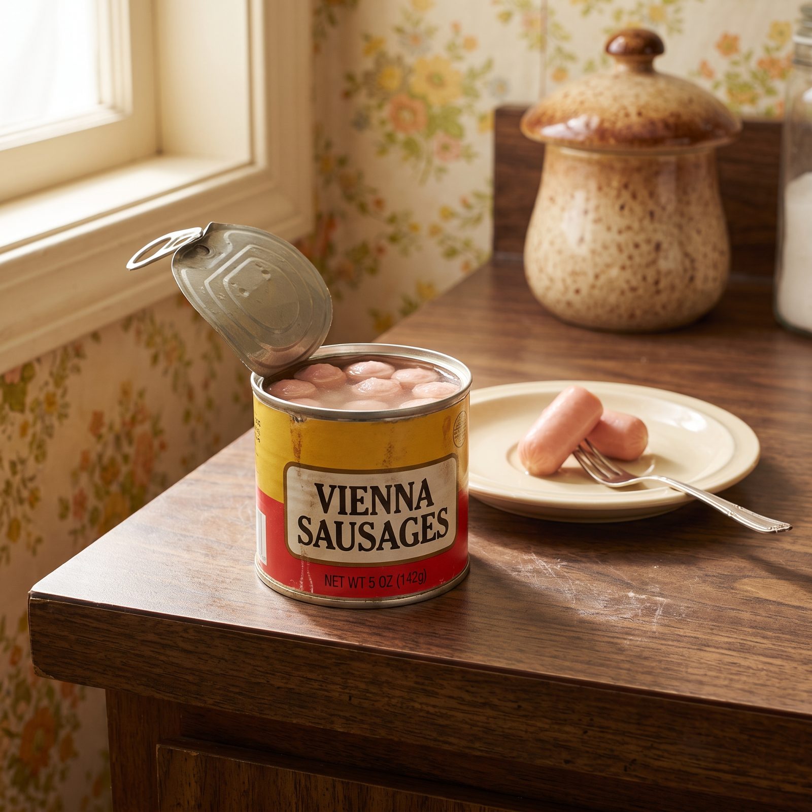Vienna Sausages in the Pull-Top Tin