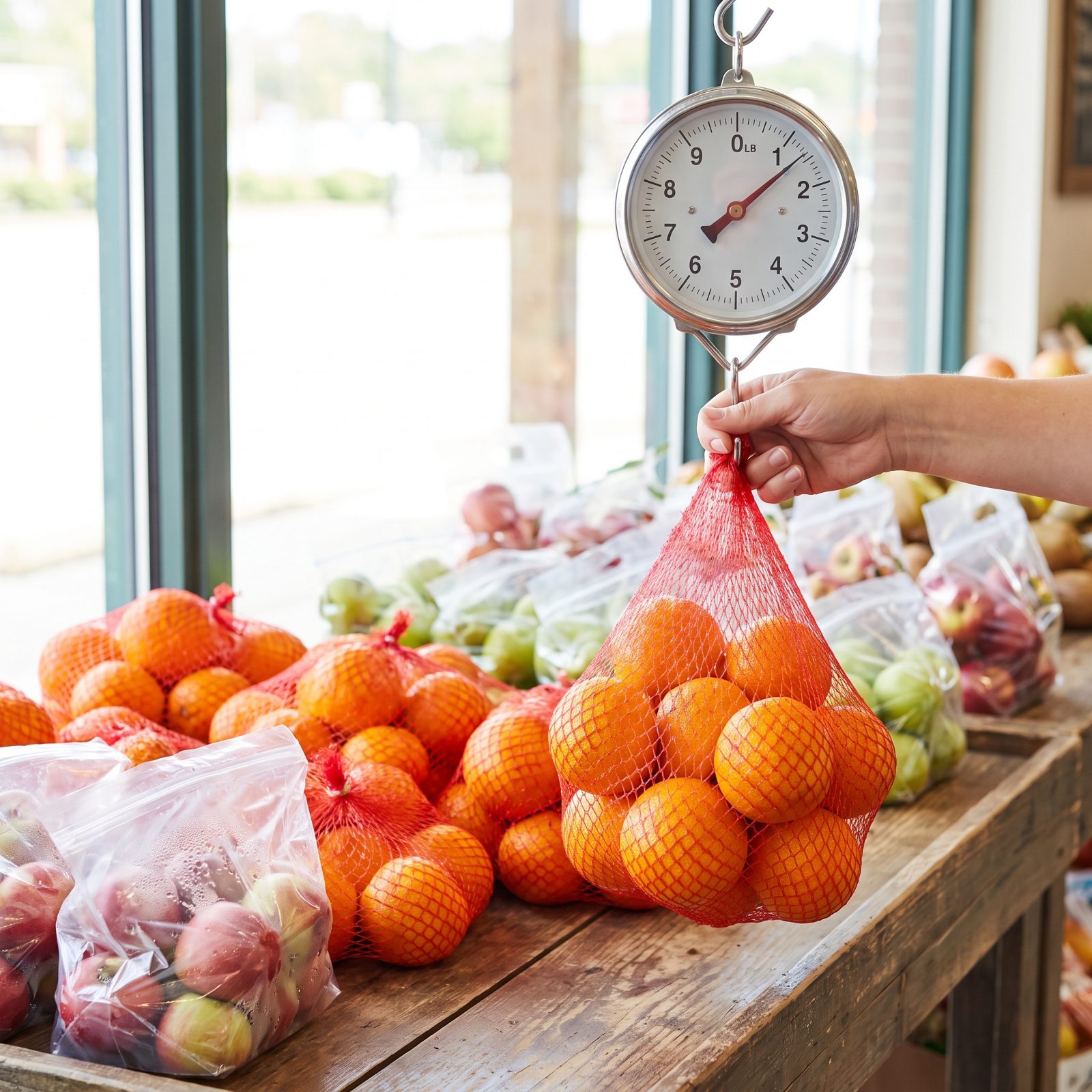 Weigh Fixed-Price Produce Bags and Take the Heaviest