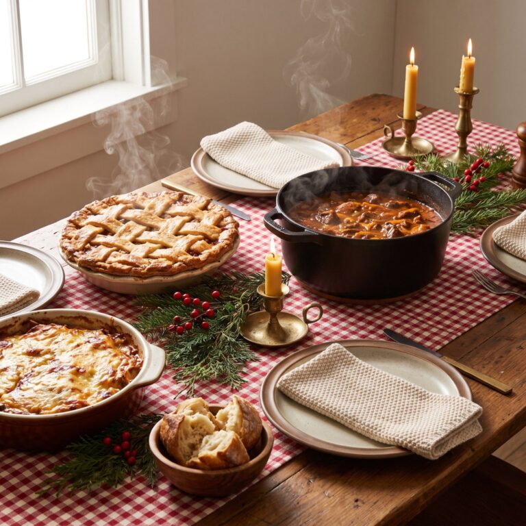 What Happens When You Build Christmas Dinner Around Comfort Food Instead of Tradition? 32 Cozy Alternatives