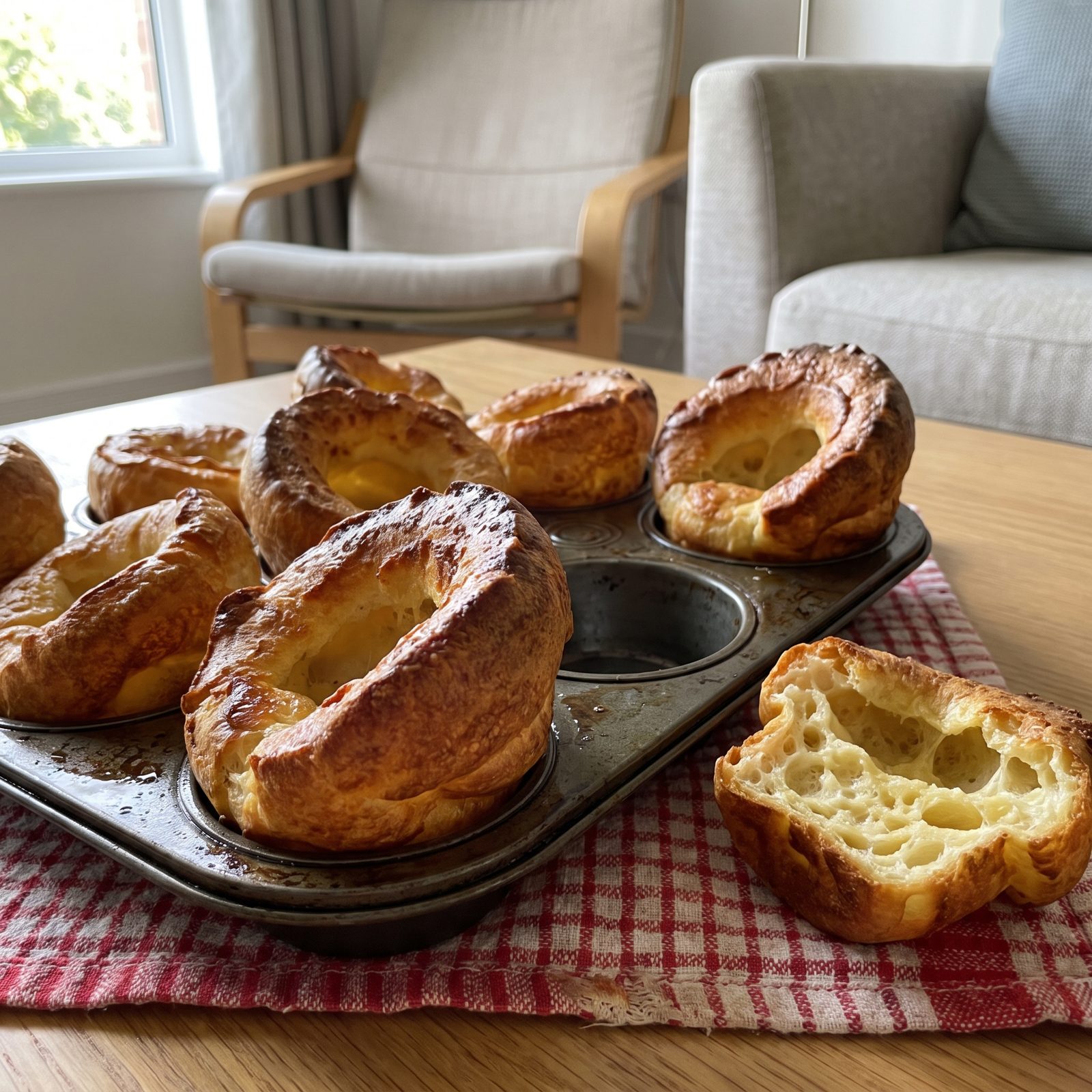 Yorkshire Puddings That Puff Up Tall